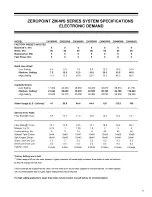 Preview for 10 page of Zeropoint ZM190WS Installation And Operation Manual