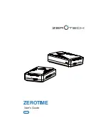 Zerotech Zerotime Air ZT3024A User Manual preview