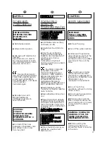 Предварительный просмотр 11 страницы Zerowatt OZ 1D User Instructions