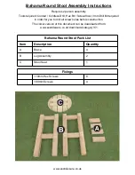 Preview for 2 page of Zest 4 Leisure Bahama Round Stool Assembly Instructions