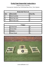 Preview for 2 page of Zest 4 Leisure Emily Seat Assembly Instructions