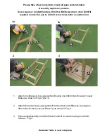 Предварительный просмотр 3 страницы Zest 4 Leisure Hawaiian Table Assembly Instructions