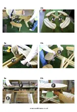 Предварительный просмотр 5 страницы Zest 4 Leisure Katie Round Picnic Table Assembly Instructions