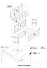 Предварительный просмотр 3 страницы Zest 4 Leisure Log Chest Assembly Instructions