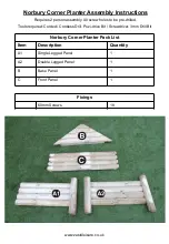 Preview for 2 page of Zest 4 Leisure Norbury Assembly Instructions