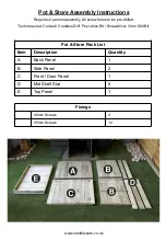 Preview for 2 page of Zest 4 Leisure Pot & Store Assembly Instructions