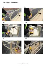 Preview for 7 page of Zest 4 Leisure Rabbit Hutch 1.8m Assembly Instructions Manual