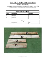 Preview for 2 page of Zest 4 Leisure Raised Bed 1.8m Assembly Instructions