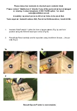 Предварительный просмотр 3 страницы Zest 4 Leisure Rossett Square Planter Assembly Instructions