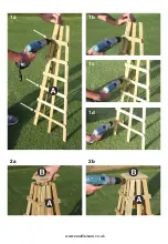 Предварительный просмотр 4 страницы Zest 4 Leisure Scafell Obelisk Assembly Instructions