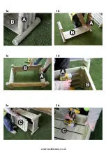 Preview for 4 page of Zest 4 Leisure Shrewsbury Planter Assembly Instructions