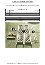 Preview for 2 page of Zest 4 Leisure Sunset Arch 00040 Assembly Instructions