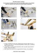 Preview for 3 page of Zest 4 Leisure Venus Arch Assembly Instructions