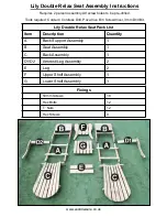 Preview for 2 page of Zest4Leisure Lily Double Relax Seat Assembly Instructions