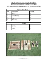 Preview for 2 page of Zest4Leisure Lily Side Table Assembly Instructions