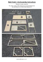 Preview for 3 page of Zest4Leisure Rabbit Hutch 1.2m Assembly Instructions Manual