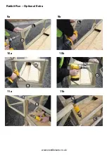 Preview for 7 page of Zest4Leisure Rabbit Hutch 1.2m Assembly Instructions Manual