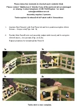 Предварительный просмотр 3 страницы Zest4Leisure Trellis Arch Assembly Instructions