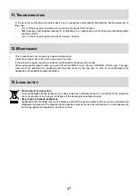 Preview for 15 page of ZESTA SIRIO 10 Installation And Operating Manual