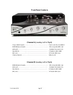 Preview for 7 page of Zesto Audio Andros Tessera Phonostage Owner'S Manual