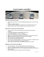 Preview for 10 page of Zesto Audio Leto Ultra Owner'S Manual