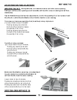 Preview for 13 page of zesto CE 2416 Owner'S, Service & Instruction Manual