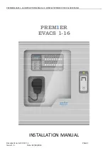 Zeta Alarm Systems PREM1ER EVACS 1-16 Instruction Manual preview