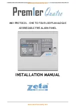 Zeta Alarm Systems Premier Quatro QT/1 Installation Manual preview