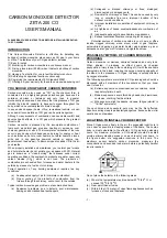 Preview for 1 page of Zeta 200 CO User Manual