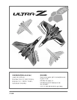 Preview for 1 page of Zeta ultra Z Astro Manual