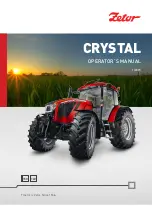 Preview for 1 page of Zetor CRYSTAL Series Operator'S Manual