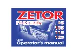 Zetor FORTERRA 95 Operator'S Manual preview