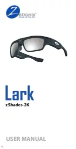 Предварительный просмотр 1 страницы Zetronix Lark zShades-2K User Manual