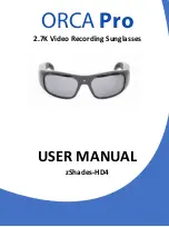 Zetronix ORCA Pro zShades-HD4 User Manual предпросмотр