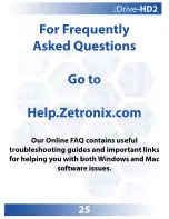 Preview for 29 page of Zetronix zDrive-HD2 Manual