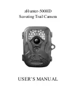 Предварительный просмотр 1 страницы Zetronix zHunter-500HD User Manual