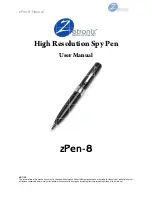 Предварительный просмотр 1 страницы Zetronix zPen-8 User Manual