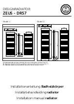 Preview for 1 page of Zeus DR57 Installation Manual