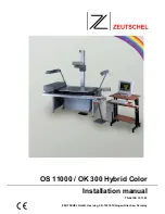 Zeutschel OK 300 Hybrid Color Installation Manual preview