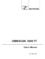 Zeutschel OMNISCAN5000 TT User Manual preview