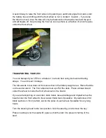 Preview for 16 page of ZEV electric motor scooter Operating Manual