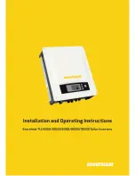 Zeversolar Evershine TLC4000 Installation And Operating Instructions Manual preview