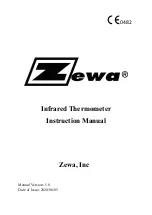 zewa 11110 Instruction Manual preview