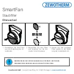 ZEWOTHERM SmartFan Quick Start Manual предпросмотр