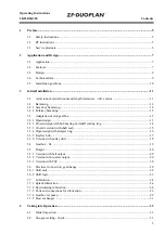 Preview for 3 page of ZF-DUOPLAN 2K250 Operating Instructions Manual