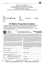 Preview for 1 page of ZF 350 A Manual