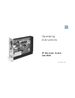 Предварительный просмотр 1 страницы ZF ERM Operating Instructions Manual