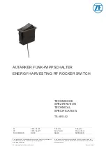 Preview for 1 page of ZF TS-AFIS-02 Technical Specifications