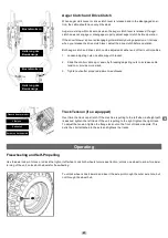 Предварительный просмотр 47 страницы Zgonc Yellow GARDEN LINE 720 YGL N.G. NEW GENERATION Translation Of Original Instruction Manual