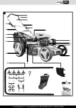 Preview for 3 page of Zgonc Yellow GardenLine MD510 Translation Of Original Instruction Manual